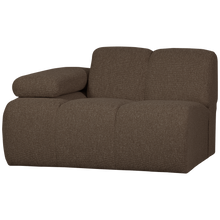 Laden Sie das Bild in den Galerie-Viewer, MOJO 1-SEATER ELEMENT ARM LEFT BOUCLE BROWN MELANGE