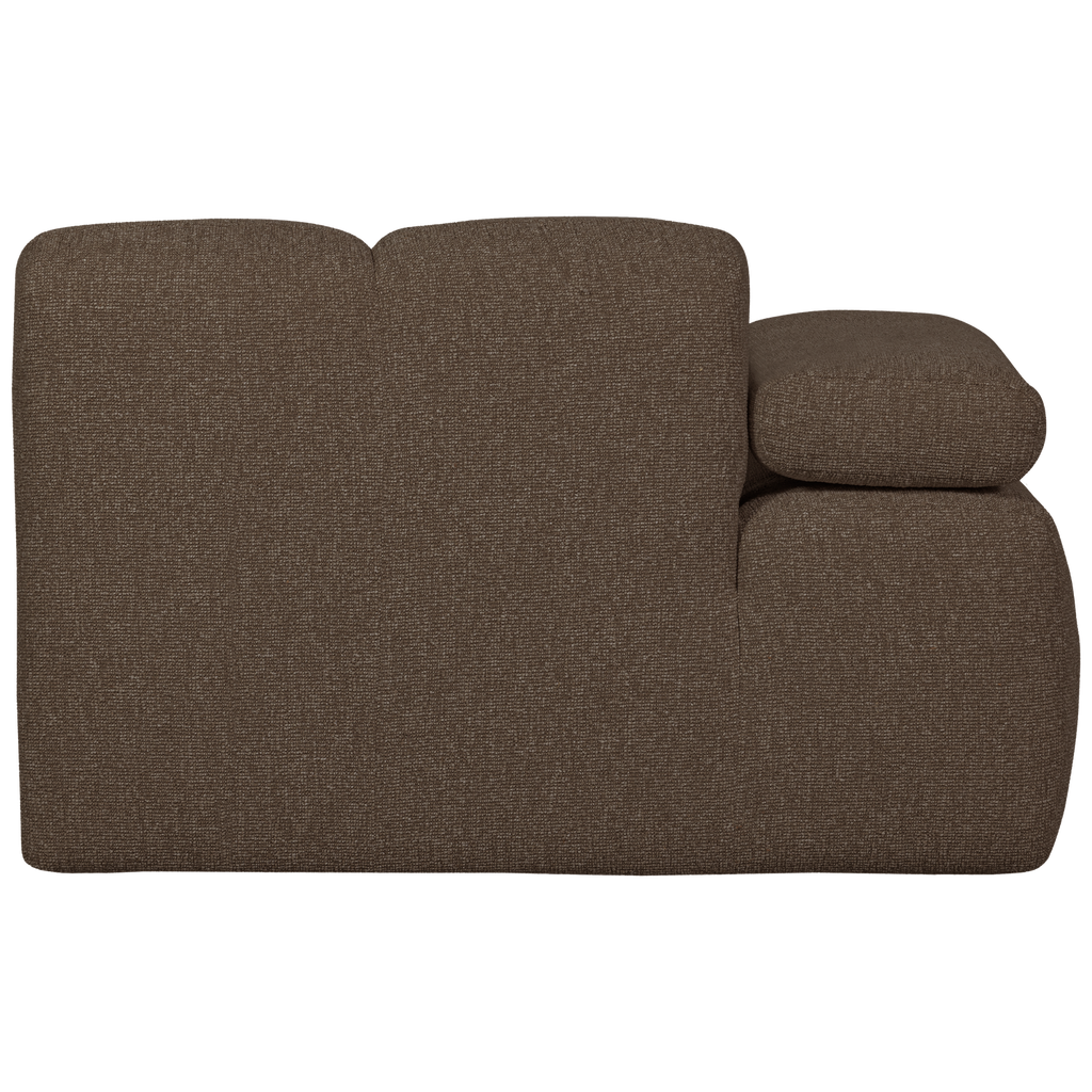 MOJO 1-SEATER ELEMENT ARM LEFT BOUCLE BROWN MELANGE