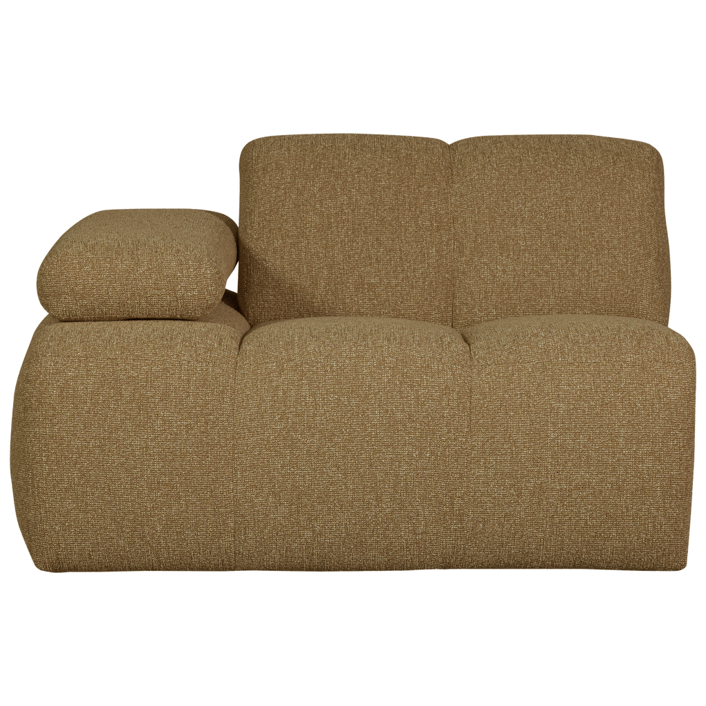 MOJO 1-SEATER ELEMENT ARM LEFT BOUCLE YELLOW/BROWN MELANGE