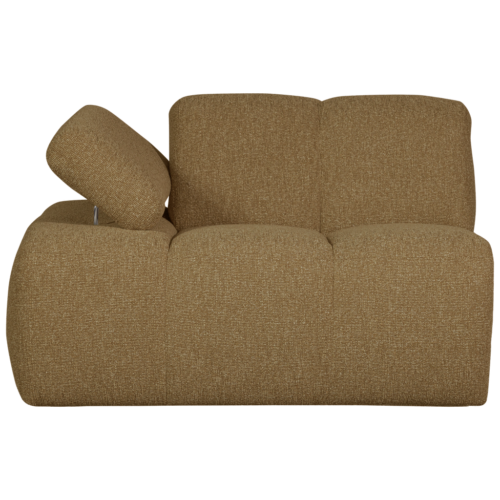 MOJO 1-SEATER ELEMENT ARM LEFT BOUCLE YELLOW/BROWN MELANGE