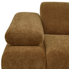Laden Sie das Bild in den Galerie-Viewer, MOJO 1-SEATER ELEMENT ARM LEFT RIB FABRIC HONEY YELLOW