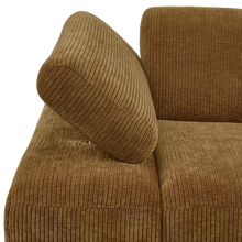Laden Sie das Bild in den Galerie-Viewer, MOJO 1-SEATER ELEMENT ARM LEFT RIB FABRIC HONEY YELLOW
