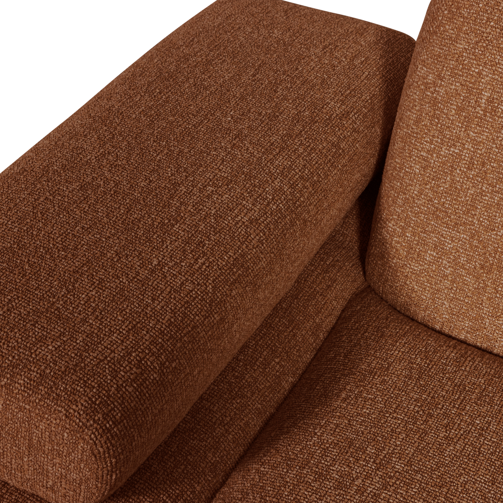 MOJO 1-SEATER ELEMENT ARM LEFT BOUCLE RUST BROWN MELANGE