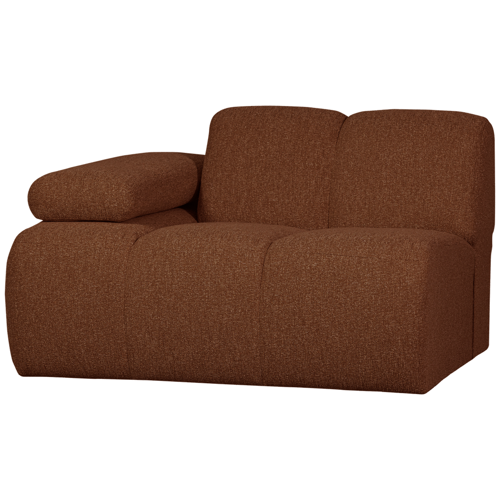 MOJO 1-SEATER ELEMENT ARM LEFT BOUCLE RUST BROWN MELANGE