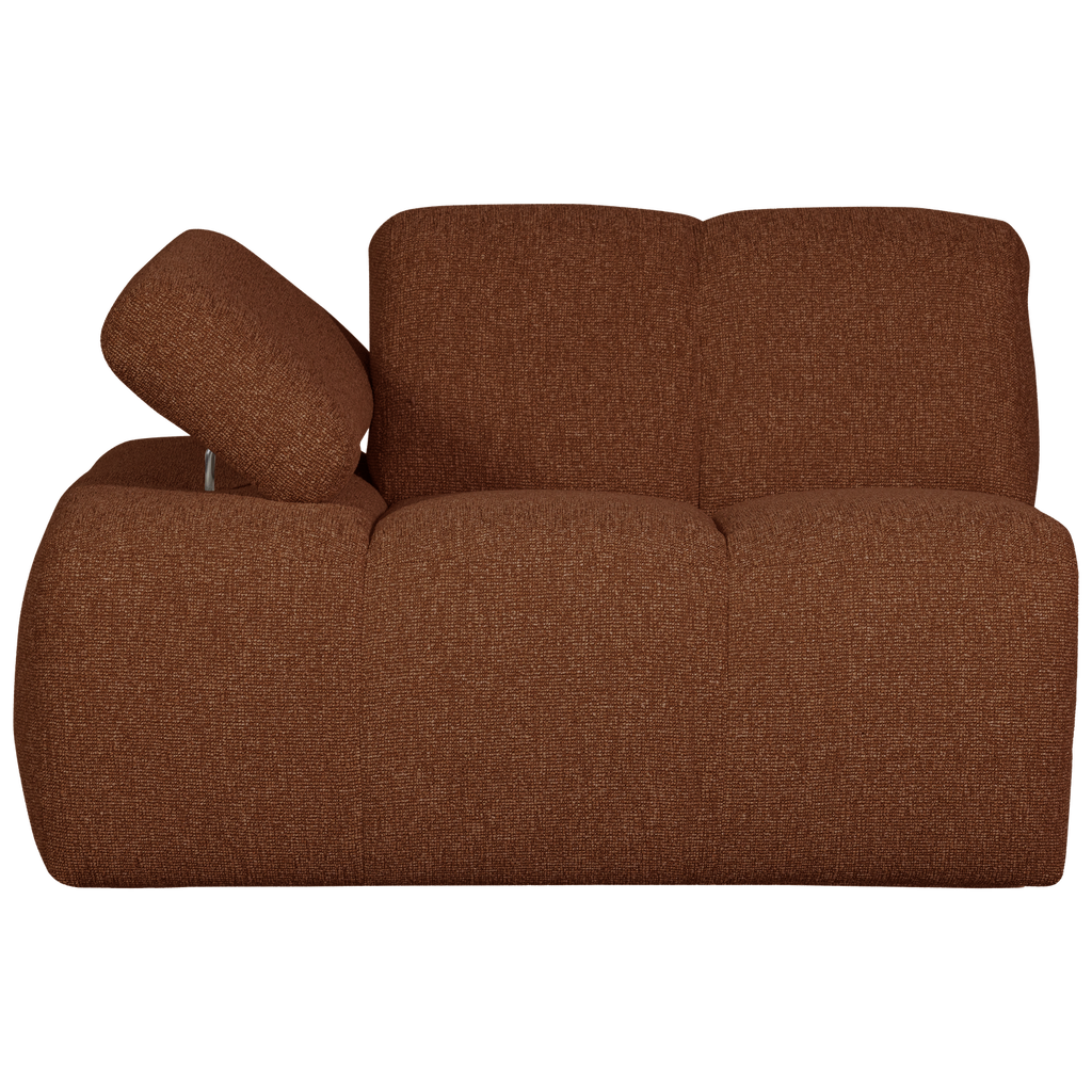 MOJO 1-SEATER ELEMENT ARM LEFT BOUCLE RUST BROWN MELANGE