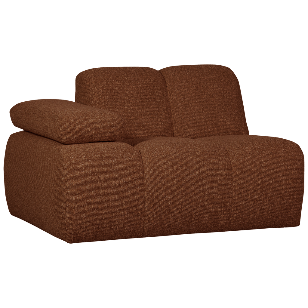 MOJO 1-SEATER ELEMENT ARM LEFT BOUCLE RUST BROWN MELANGE