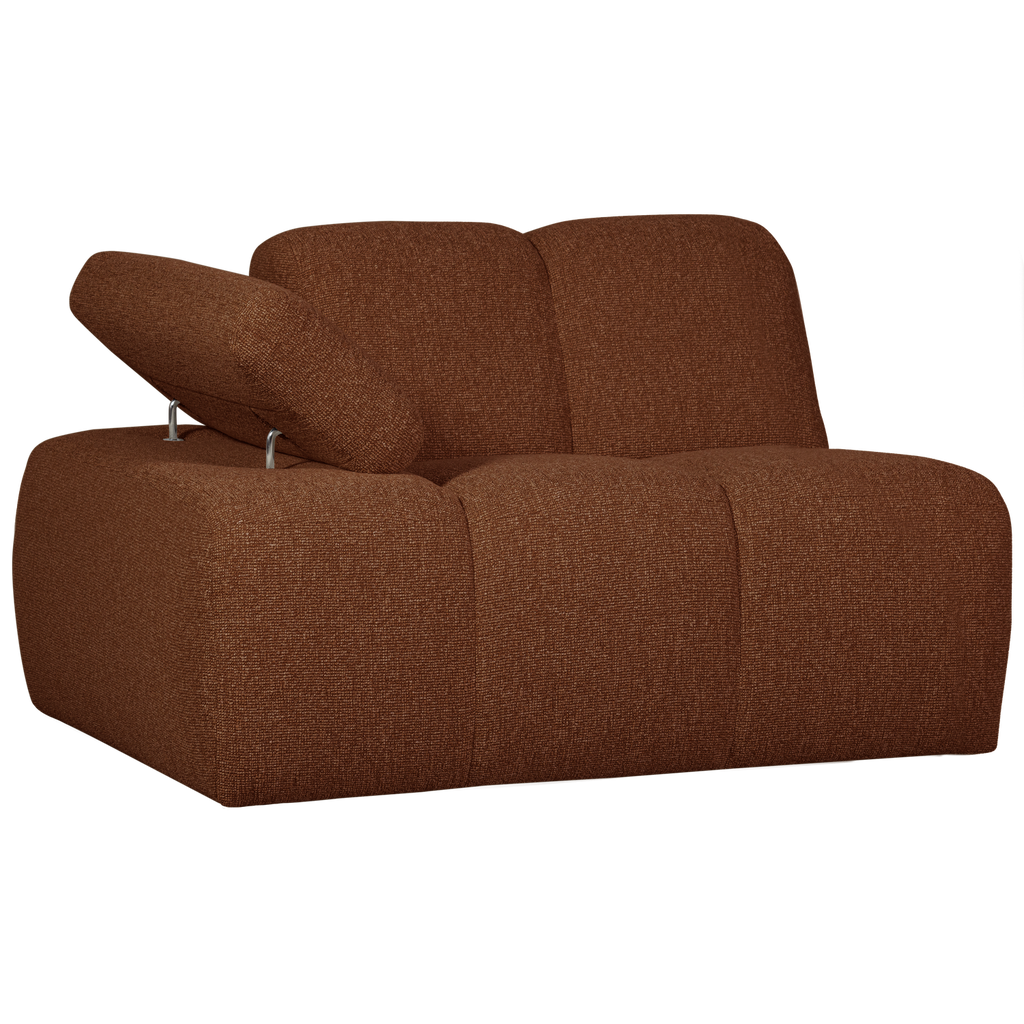 MOJO 1-SEATER ELEMENT ARM LEFT BOUCLE RUST BROWN MELANGE