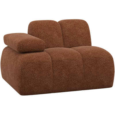 MOJO 1-SEATER ELEMENT ARM LEFT WOOLLY RUST BROWN