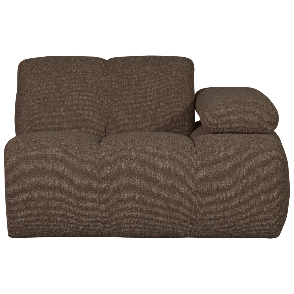 MOJO 1-SEATER ELEMENT ARM RIGHT BOUCLE BROWN MELANGE