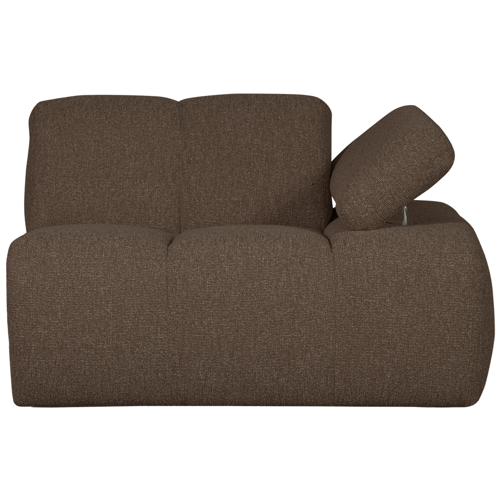 MOJO 1-SEATER ELEMENT ARM RIGHT BOUCLE BROWN MELANGE