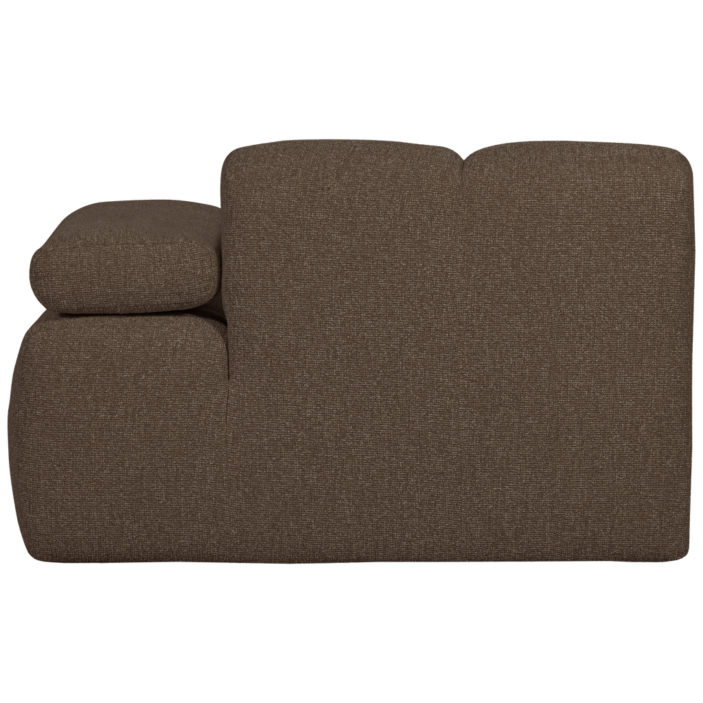 MOJO 1-SEATER ELEMENT ARM RIGHT BOUCLE BROWN MELANGE