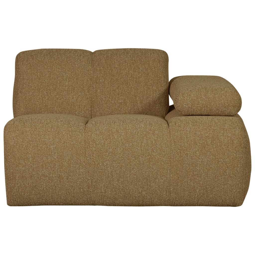 MOJO 1-SEATER ELEMENT ARM RIGHT BOUCLE YELLOW/BROWN MELANGE