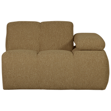 Laden Sie das Bild in den Galerie-Viewer, MOJO 1-SEATER ELEMENT ARM RIGHT BOUCLE YELLOW/BROWN MELANGE