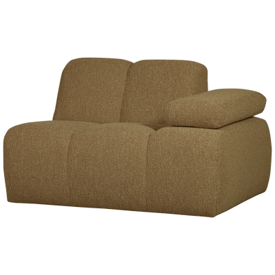 MOJO 1-SEATER ELEMENT ARM RIGHT BOUCLE YELLOW/BROWN MELANGE