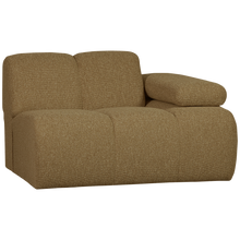 Laden Sie das Bild in den Galerie-Viewer, MOJO 1-SEATER ELEMENT ARM RIGHT BOUCLE YELLOW/BROWN MELANGE