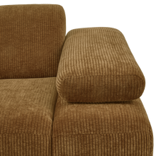 Laden Sie das Bild in den Galerie-Viewer, MOJO 1-SEATER ELEMENT ARM RIGHT RIB FABRIC HONEY YELLOW