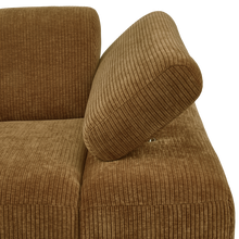 Laden Sie das Bild in den Galerie-Viewer, MOJO 1-SEATER ELEMENT ARM RIGHT RIB FABRIC HONEY YELLOW