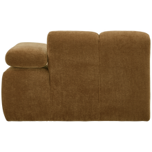 Laden Sie das Bild in den Galerie-Viewer, MOJO 1-SEATER ELEMENT ARM RIGHT RIB FABRIC HONEY YELLOW