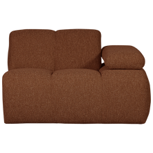 Laden Sie das Bild in den Galerie-Viewer, MOJO 1-SEATER ELEMENT ARM RIGHT BOUCLE RUST BROWN MELANGE