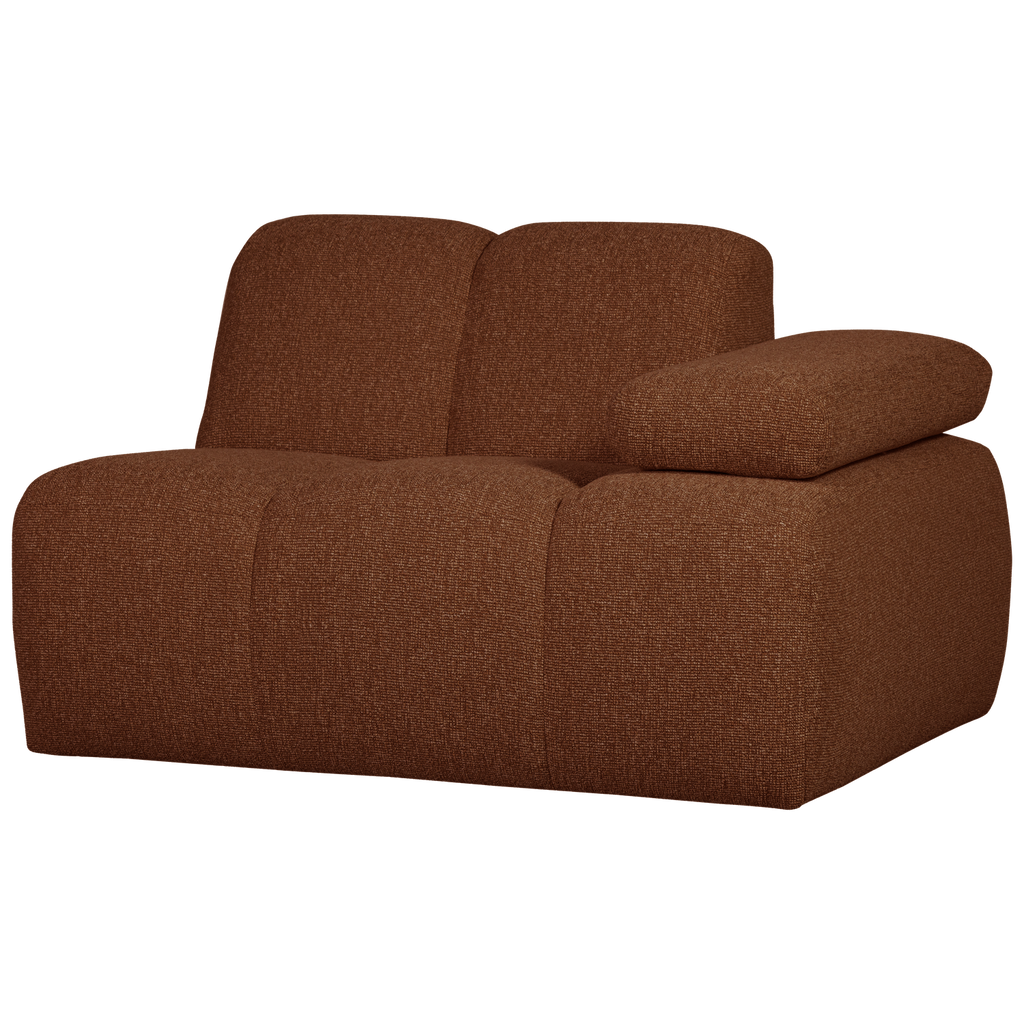 MOJO 1-SEATER ELEMENT ARM RIGHT BOUCLE RUST BROWN MELANGE