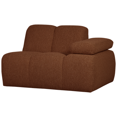 MOJO 1-SEATER ELEMENT ARM RIGHT BOUCLE RUST BROWN MELANGE