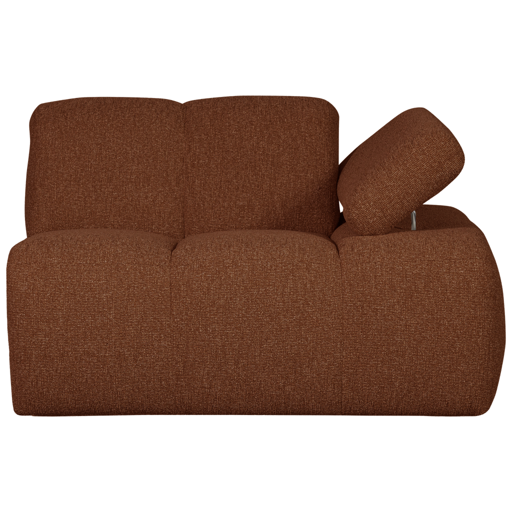 MOJO 1-SEATER ELEMENT ARM RIGHT BOUCLE RUST BROWN MELANGE