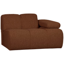Laden Sie das Bild in den Galerie-Viewer, MOJO 1-SEATER ELEMENT ARM RIGHT BOUCLE RUST BROWN MELANGE