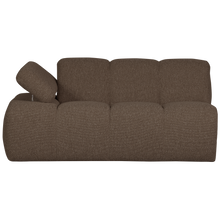 Laden Sie das Bild in den Galerie-Viewer, MOJO 1,5-SEATER ELEMENT ARM LEFT BOUCLE BROWN MELANGE
