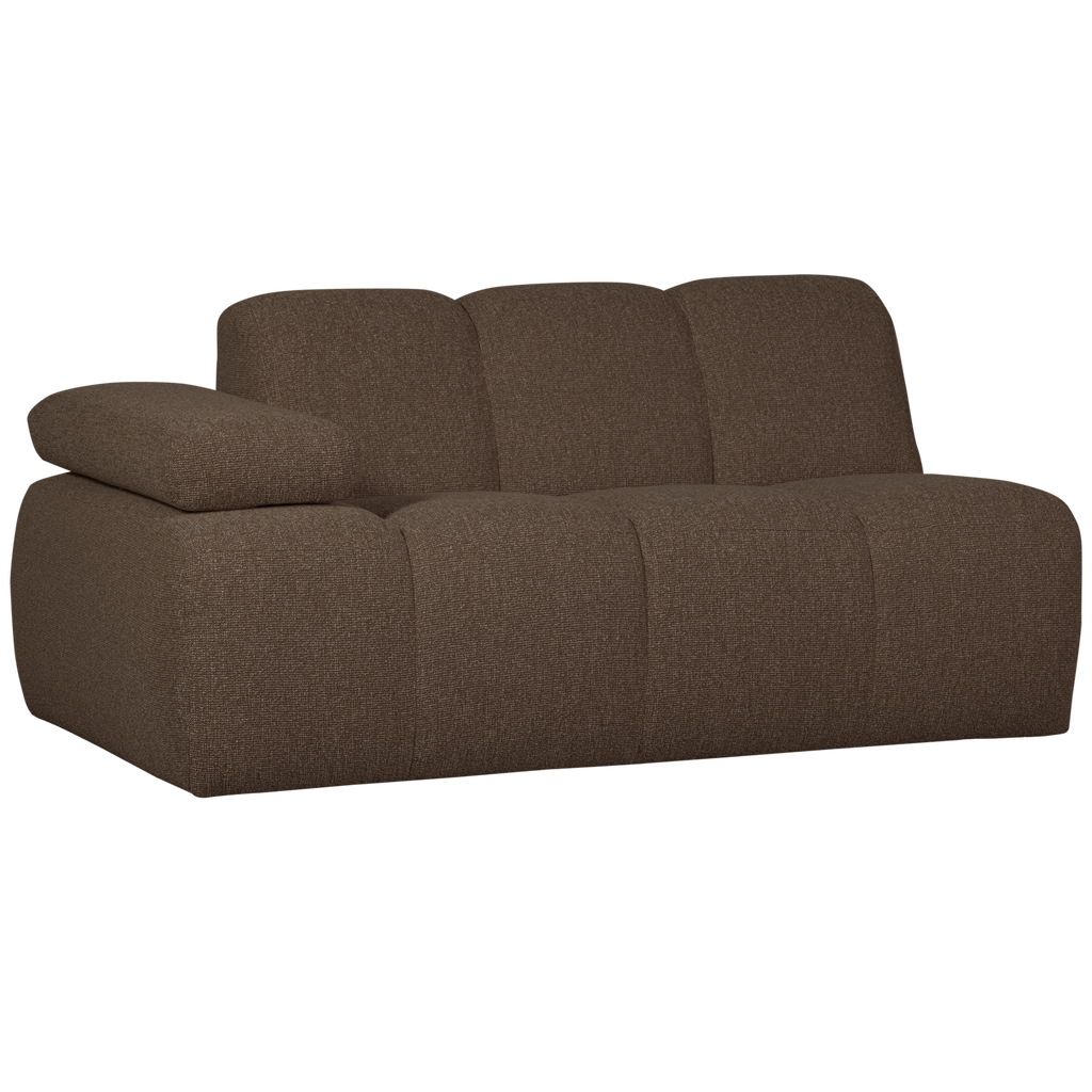 MOJO 1,5-SEATER ELEMENT ARM LEFT BOUCLE BROWN MELANGE