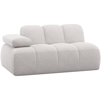MOJO 1,5-SEATER ELEMENT ARM LEFT BOUCLE ECRU MELANGE