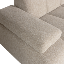 Laden Sie das Bild in den Galerie-Viewer, MOJO CHAISE LONGUE SOFA RIGHT BOUCLE BEIGE MELANGE