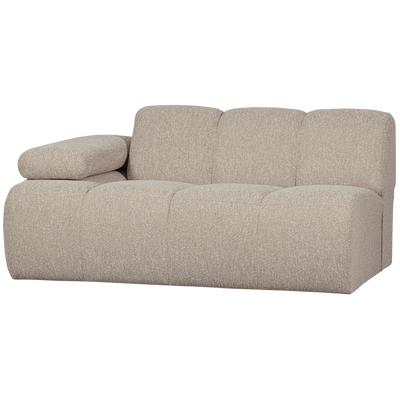 MOJO 1,5-SEATER ELEMENT ARM LEFT BOUCLE BEIGE MELANGE