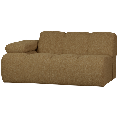 MOJO 1,5-SEATER ELEMENT ARM LEFT BOUCLE YELLOW/BROWN MELANGE