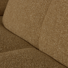 Laden Sie das Bild in den Galerie-Viewer, MOJO CHAISE LONGUE SOFA RIGHT BOUCLE YELLOW BROWN MELANGE