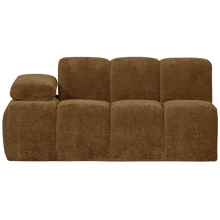 Laden Sie das Bild in den Galerie-Viewer, MOJO 1,5-SEATER ELEMENT ARM LEFT RIB FABRIC HONEY YELLOW