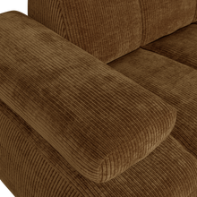 Laden Sie das Bild in den Galerie-Viewer, MOJO 1,5-SEATER ELEMENT ARM LEFT RIB FABRIC HONEY YELLOW