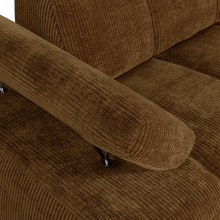 Laden Sie das Bild in den Galerie-Viewer, MOJO 1,5-SEATER ELEMENT ARM LEFT RIB FABRIC HONEY YELLOW