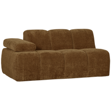 Laden Sie das Bild in den Galerie-Viewer, MOJO 1,5-SEATER ELEMENT ARM LEFT RIB FABRIC HONEY YELLOW