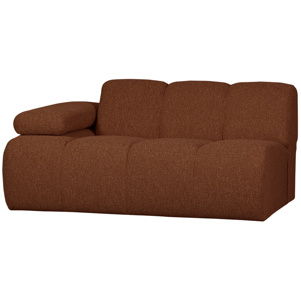 MOJO 1,5-SEATER ELEMENT ARM LEFT BOUCLE RUST BROWN MELANGE