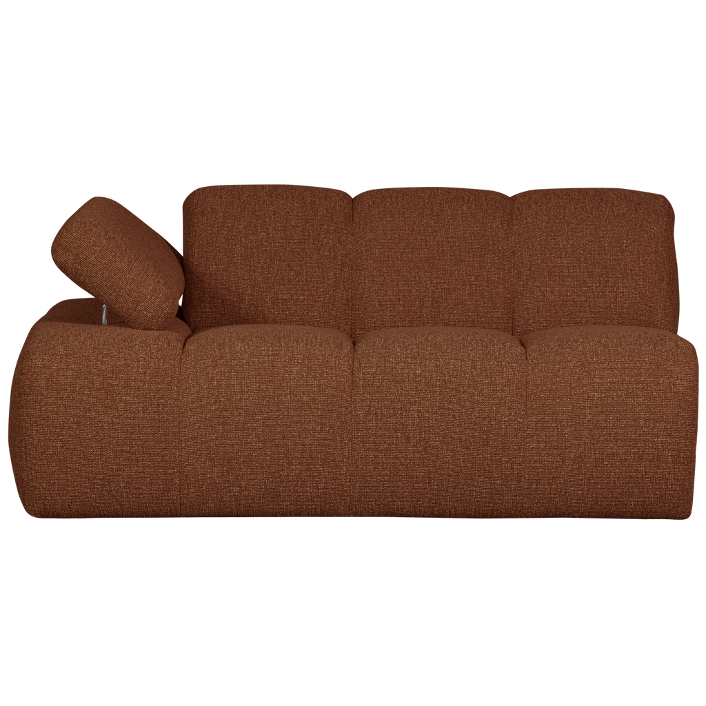 MOJO 1,5-SEATER ELEMENT ARM LEFT BOUCLE RUST BROWN MELANGE