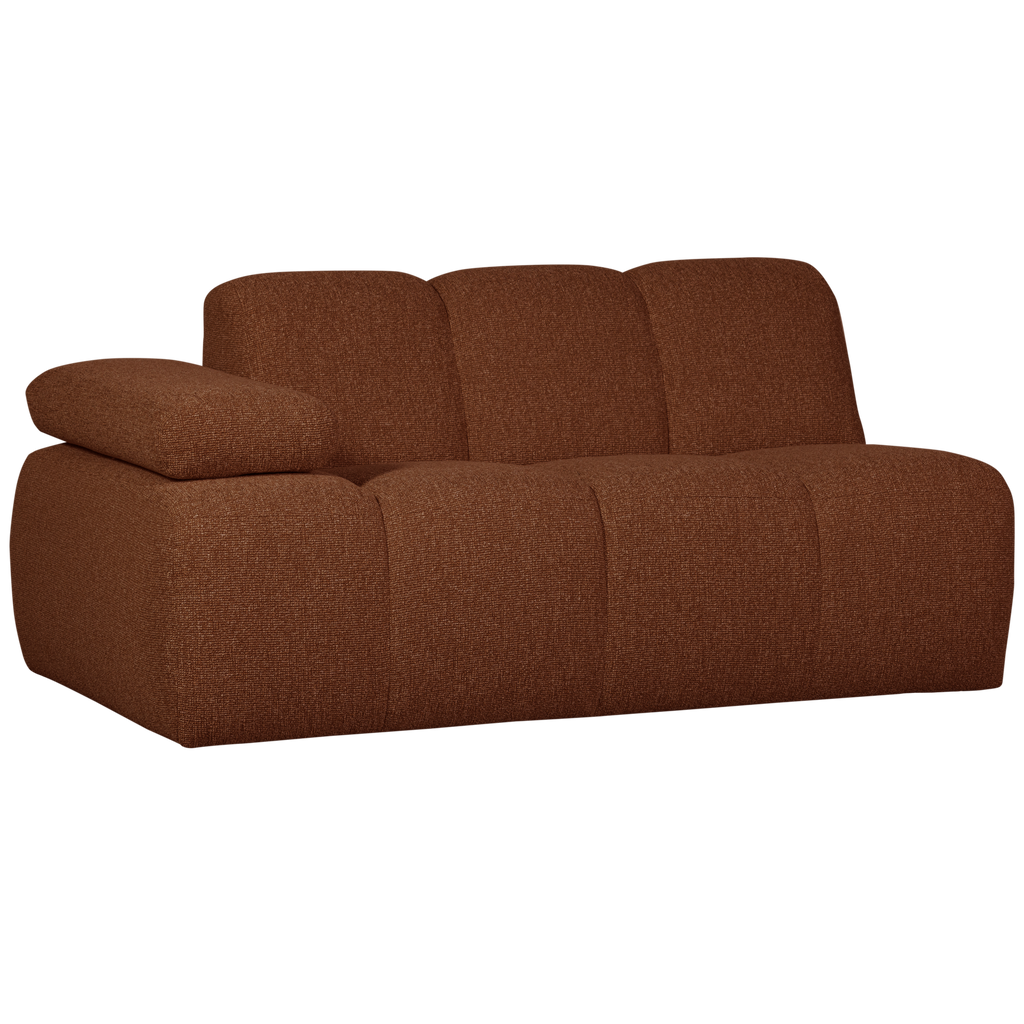 MOJO 1,5-SEATER ELEMENT ARM LEFT BOUCLE RUST BROWN MELANGE