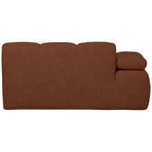 Cargar imagen en el visor de la galería, MOJO 1,5-SEATER ELEMENT ARM LEFT BOUCLE RUST BROWN MELANGE