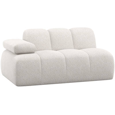 MOJO 1,5-SEATER ELEMENT ARM LEFT WOOLLY ECRU