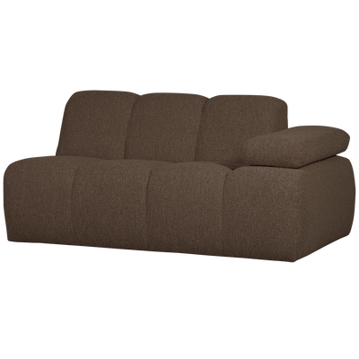 MOJO 1,5-SEATER ELEMENT ARM RIGHT BOUCLE BROWN MELANGE