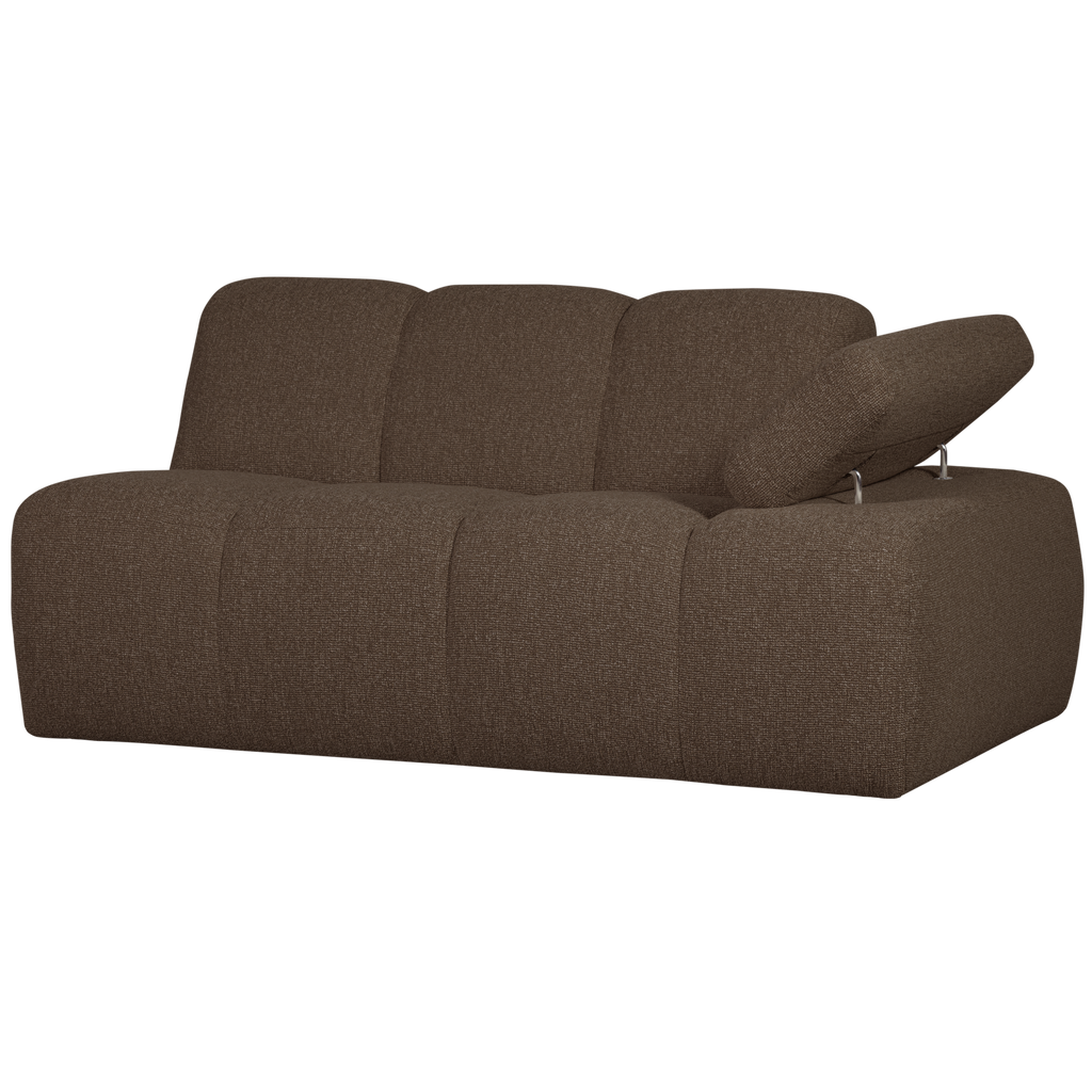 MOJO 1,5-SEATER ELEMENT ARM RIGHT BOUCLE BROWN MELANGE