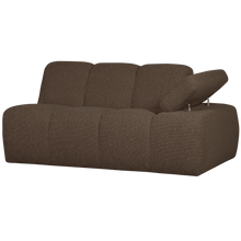 Laden Sie das Bild in den Galerie-Viewer, MOJO 1,5-SEATER ELEMENT ARM RIGHT BOUCLE BROWN MELANGE
