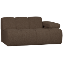 Laden Sie das Bild in den Galerie-Viewer, MOJO 1,5-SEATER ELEMENT ARM RIGHT BOUCLE BROWN MELANGE