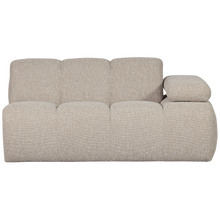 Charger l'image dans la galerie, MOJO 1,5-SEATER ELEMENT ARM RIGHT BOUCLE BEIGE MELANGE