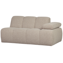 Charger l'image dans la galerie, MOJO 1,5-SEATER ELEMENT ARM RIGHT BOUCLE BEIGE MELANGE