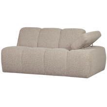 Charger l'image dans la galerie, MOJO 1,5-SEATER ELEMENT ARM RIGHT BOUCLE BEIGE MELANGE